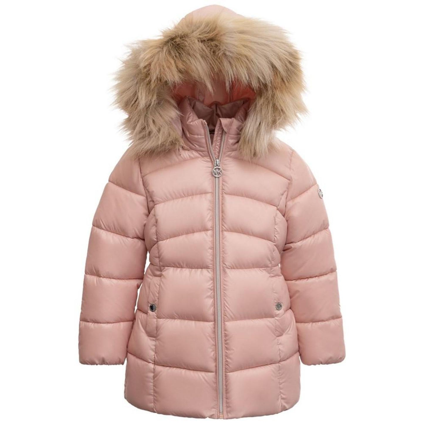 Toddler and Little Girls Heavy Weight Stadium Coat
