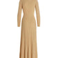 Michael Kors V-Neck Long-Sleeved Dress
