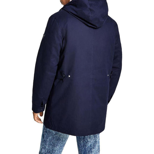 Mens Water Resistant Warm Windbreaker Jacket