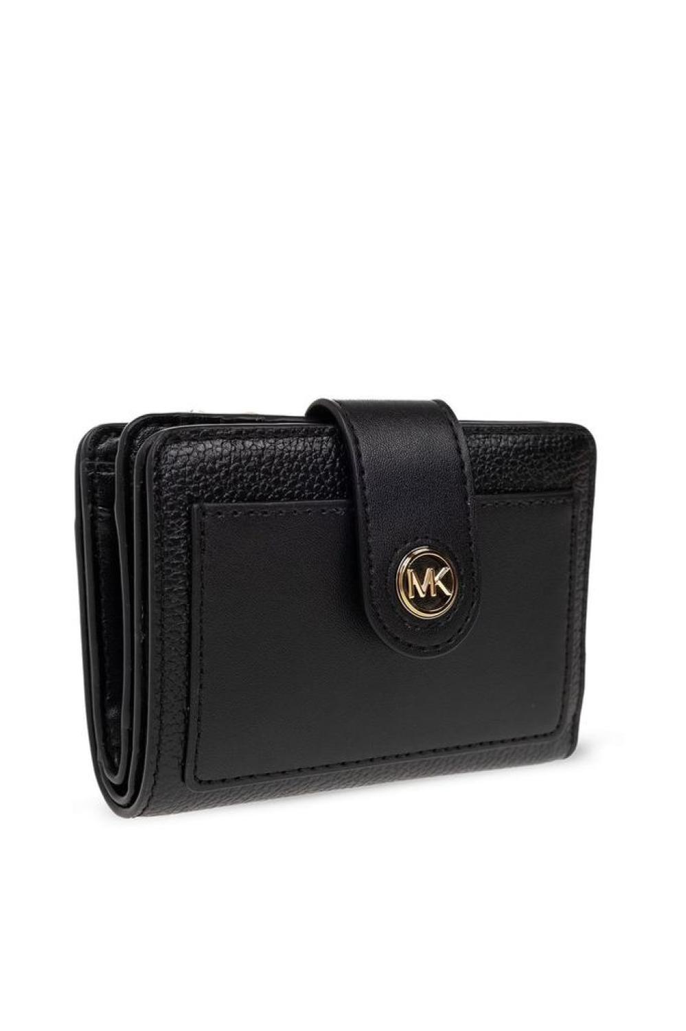 Michael Michael Kors Logo-Plaque Zipped Wallet