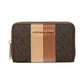 Logo Jet Set Small Zip Around Card Case