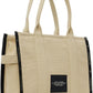 Beige Large 'The Jacquard' Tote