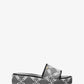 Ember Empire Logo Jacquard Platform Sandal