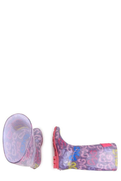The Marc Jacobs Kids Logo Patch Wellies