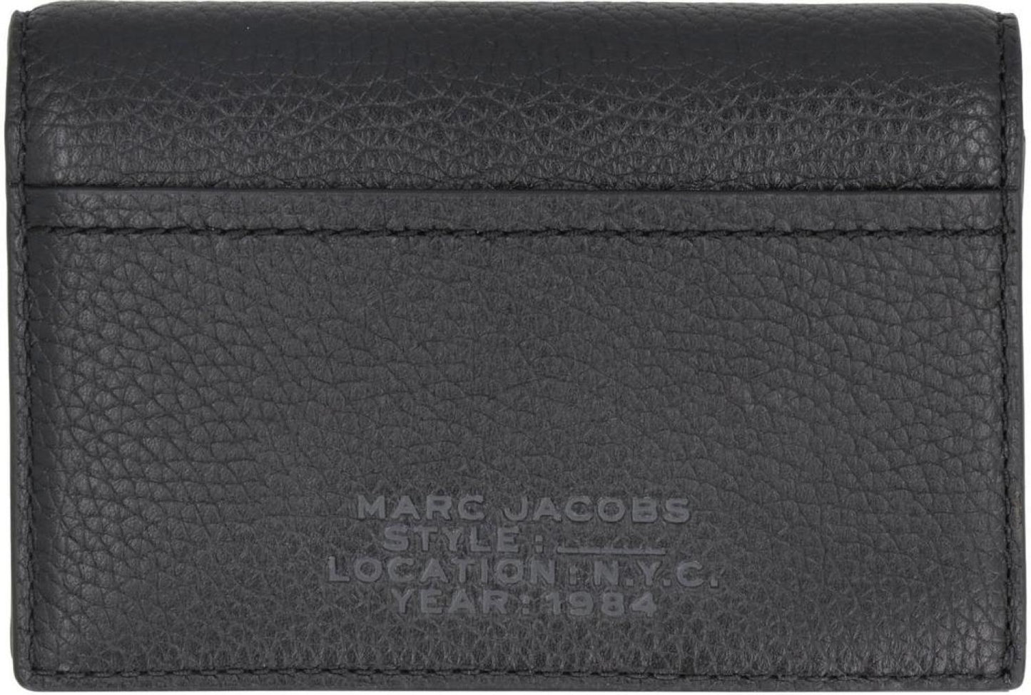 Marc Jacobs Logo Embossed Small Bifold Wallet