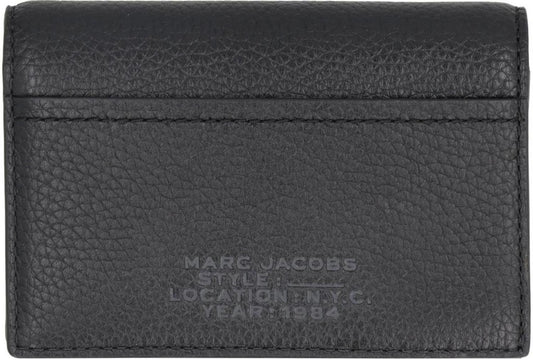 Marc Jacobs Logo Embossed Small Bifold Wallet