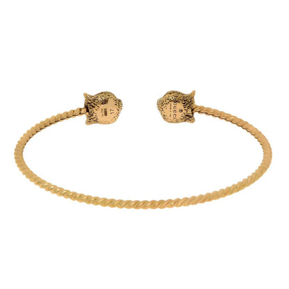 Gucci Le Marche Des Merveilles 18K Yellow Gold, Diamond Cuff Bracelet YBA526300002017