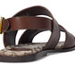 Leather Two Strap Sandal