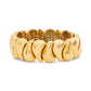 Gold-Tone Raindrop Stretch Bracelet