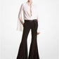 Joplin Wool Bell-Bottom Trousers