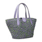 Small Popcorn Texture Straw Tote