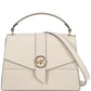 Michael Kors Greenwhich Logo Plaque Satchel Bag