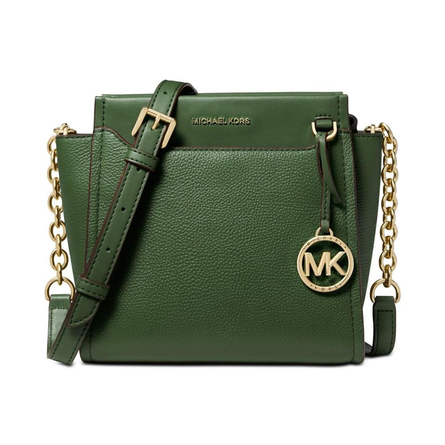 Graham Small North South Leather Messenger