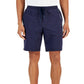 Men's Athletic-Fit Wrinkle-Resistant Performance Stretch Mixed-Media 9" Tracksuit Shorts