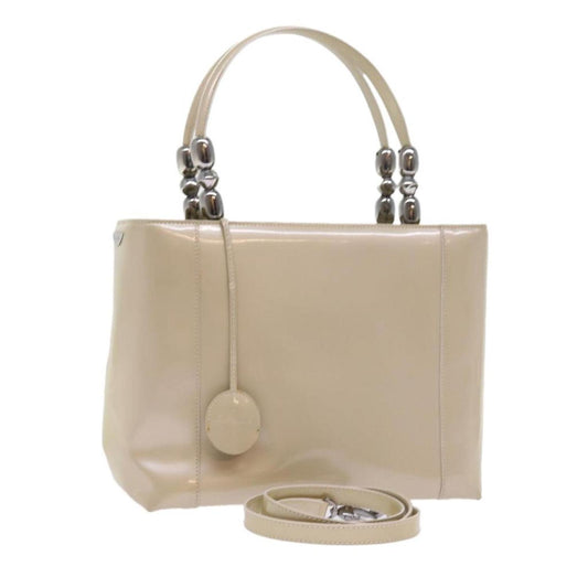 Dior  Patent Leather Tote Bag (Pre-Owned)