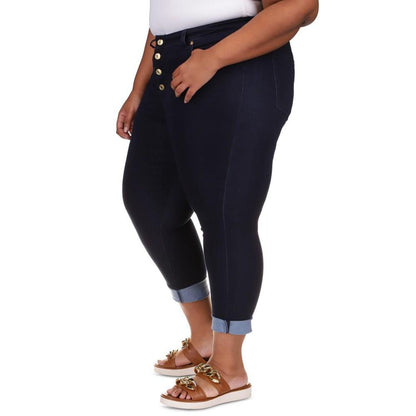 Plus Size High-Rise Skinny Jeans