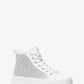 Evy Embellished Scuba High-Top Sneaker