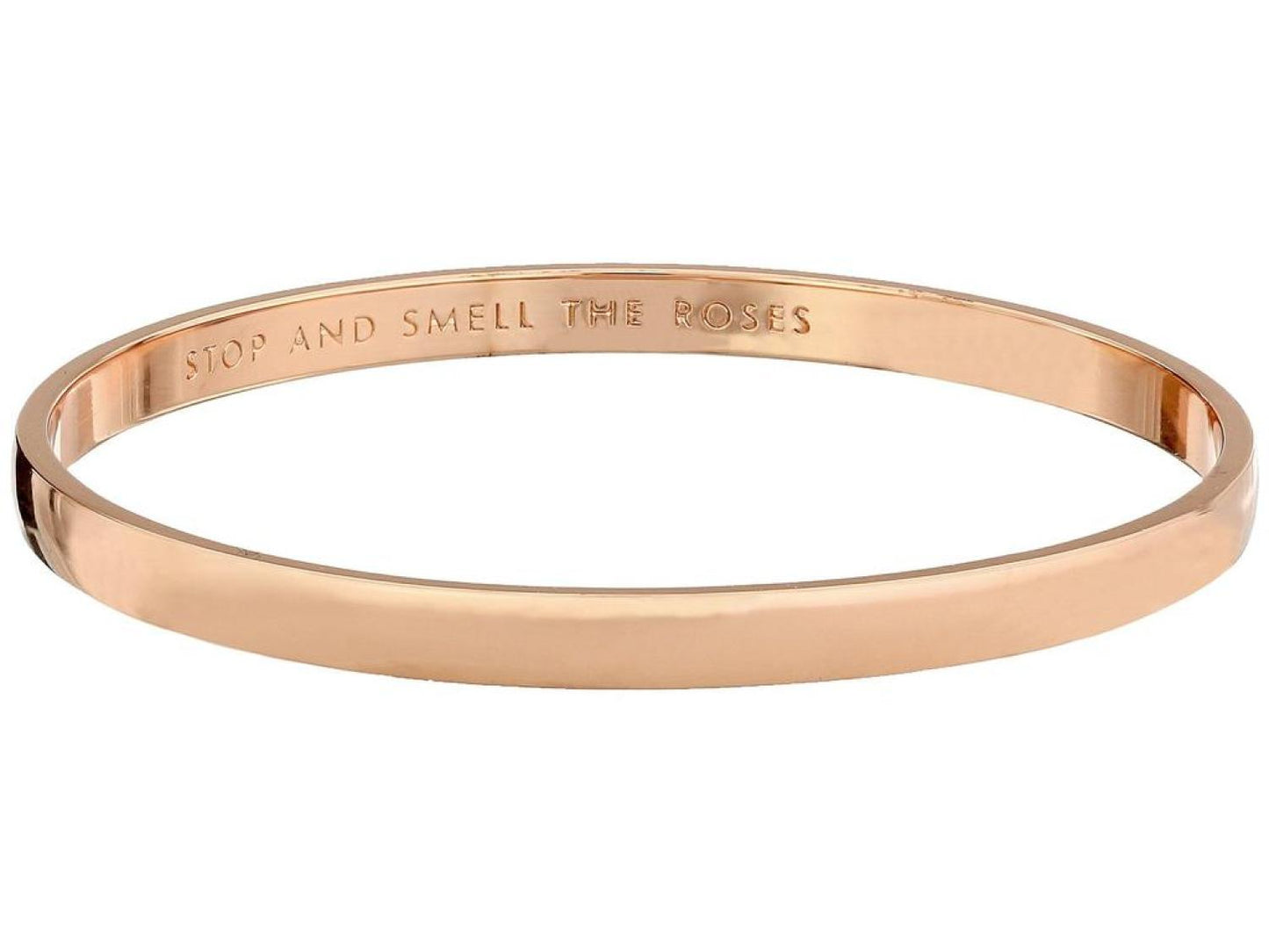 Idiom Bangles Stop and Smell The Roses - Solid