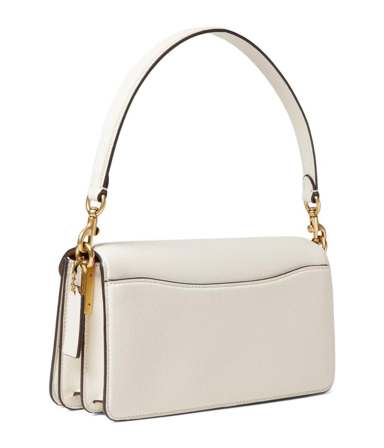 Polished Pebble Leather Tabby Shoulder Bag 26