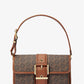 Colby Medium Empire Signature Logo Shoulder Bag