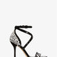 Astrid Animal Print Calf Hair Sandal