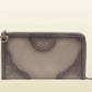 GUCCI Women's Duilio Brogue Zip Around Leather Clutch Bag