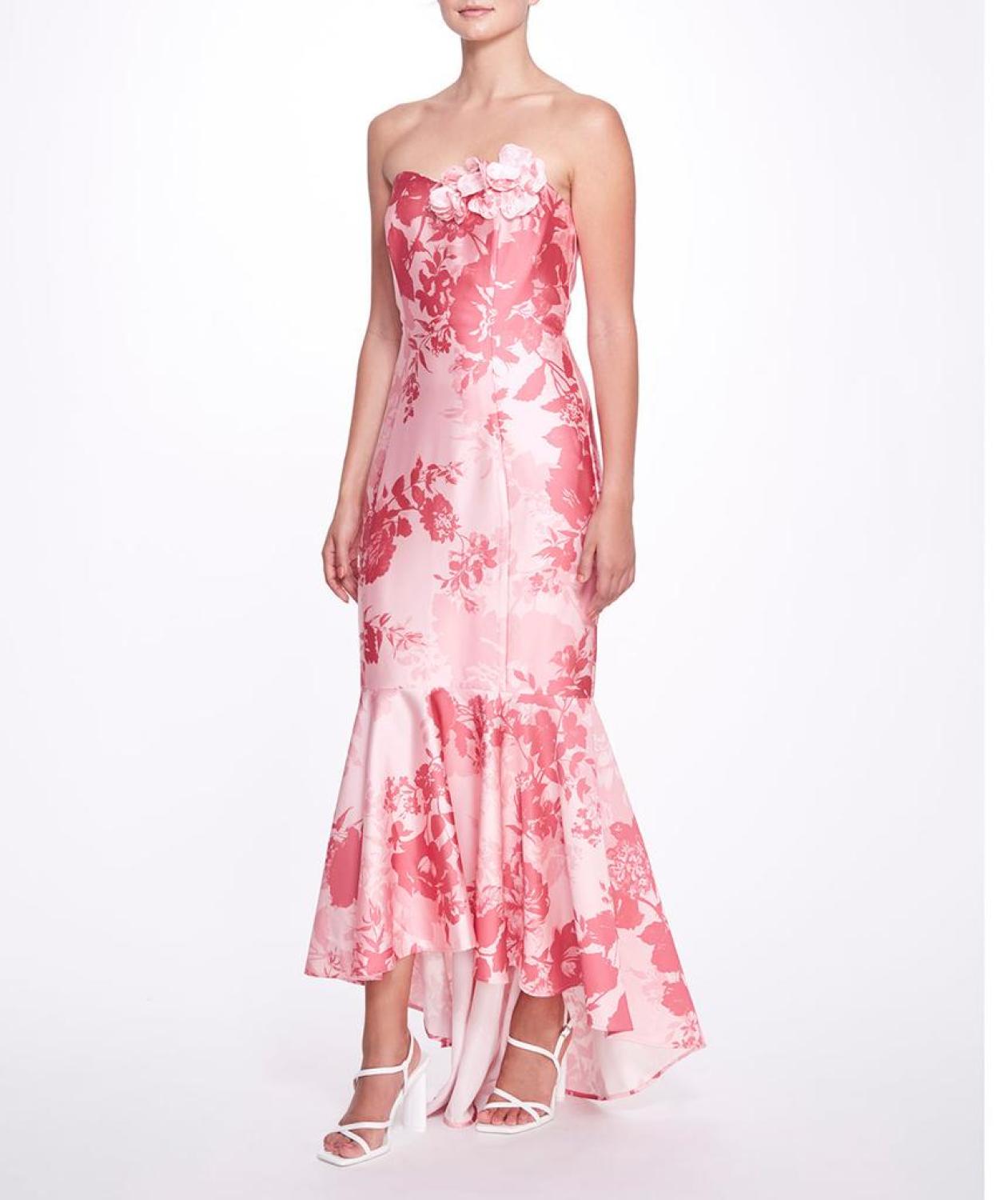 Satin Hi-lo Gown