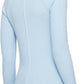 Blue 'The Ribbed' Turtleneck