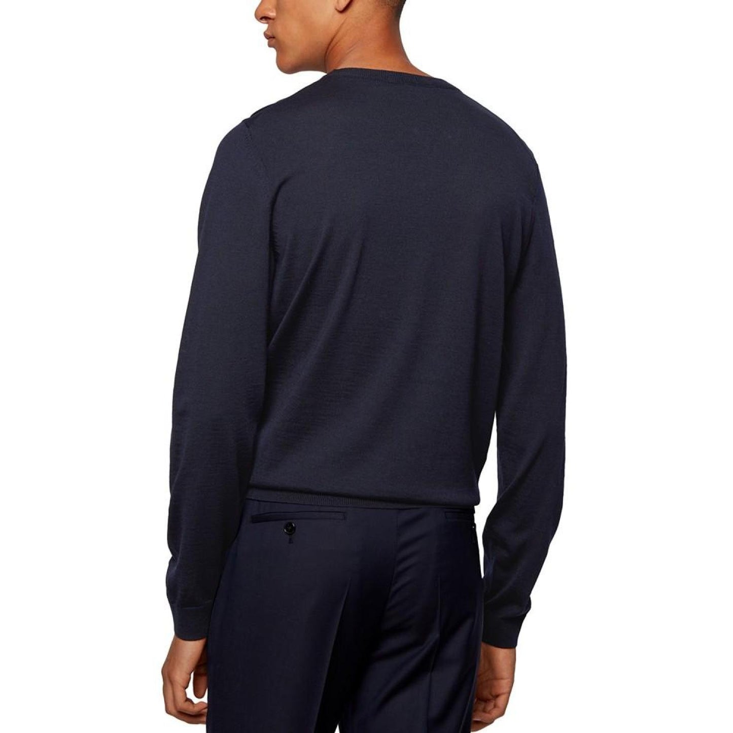 Men's V-Neck Wool Sweater