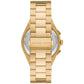 Men's Lennox Quartz Chronograph Gold-Tone Stainless Steel Watch 40mm