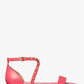 Astrid Studded Leather Flat Sandal