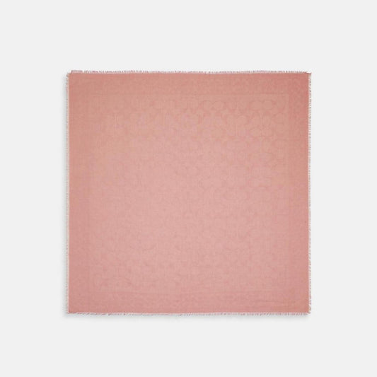 Coach Outlet Signature Oversized Square Scarf