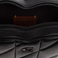 Coach Heart Logo Plaque Quilted Crossbody Bag