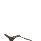 Michael Michael Kors Logo Plaque T-Bar Strap Sandals