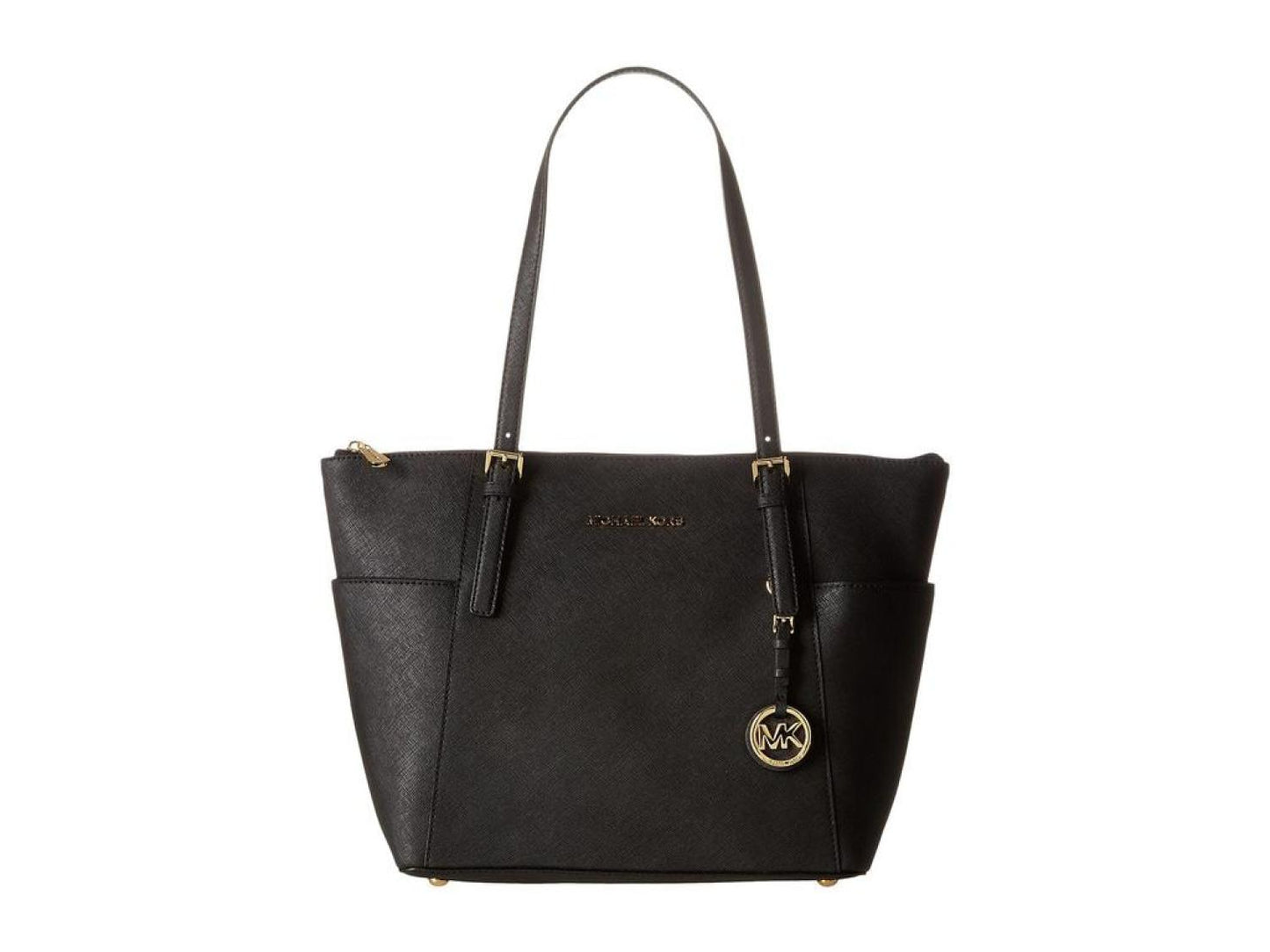 Jet Set Saffiano Top-Zip Tote