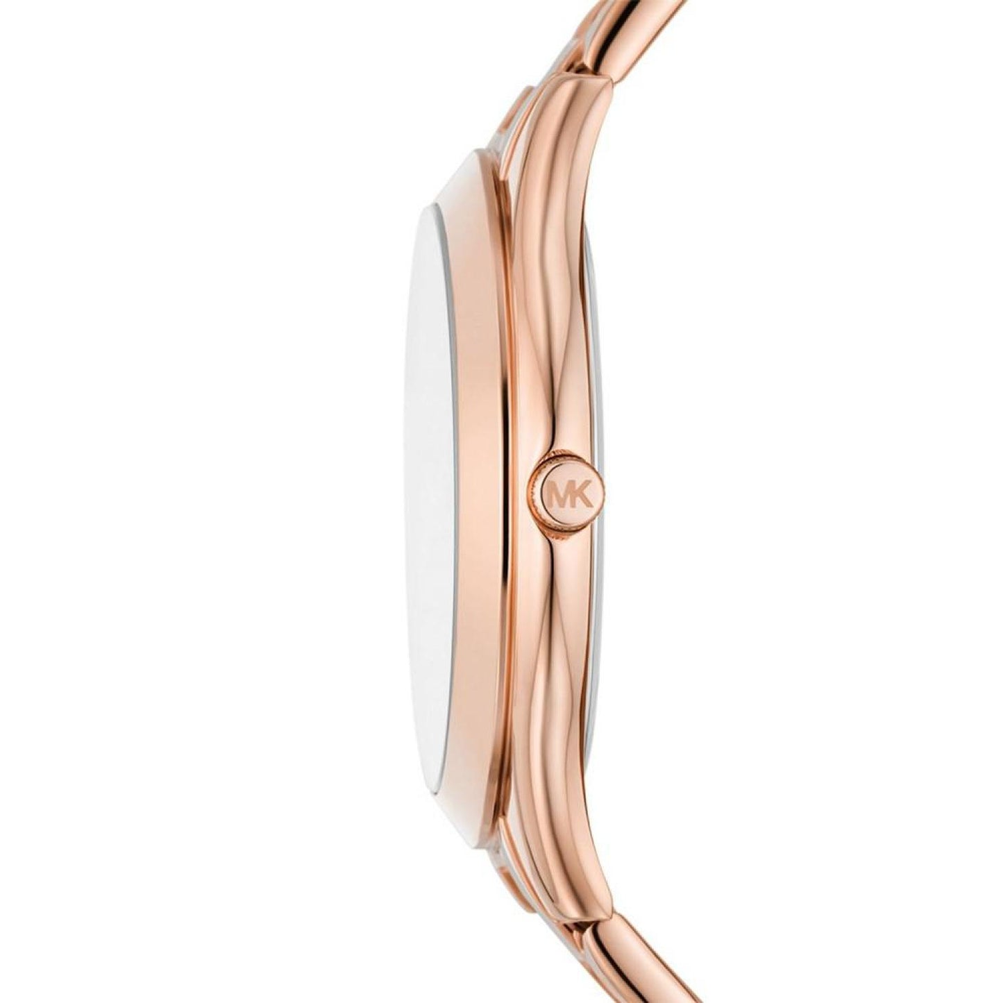 Women's Slim Runway Three-Hand Rose Gold-Tone Stainless Steel Watch 42mm