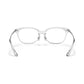Women's Pillow Low Bridge Fit Eyeglasses, HC6185F54-O