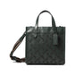 Textured Horse and Carriage Field Tote 22