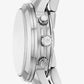 Runway Rhodium-Plated Stainless Steel Triple Wrap Watch