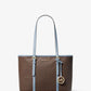 Jet Set Travel Small Logo Top-Zip Tote Bag