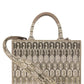 Furla Patterned Arco Jacquard Small Tote Bag