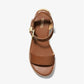 Richie Faux Leather Platform Espadrille Sandal