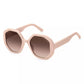 53MM Geometric Logo Sunglasses