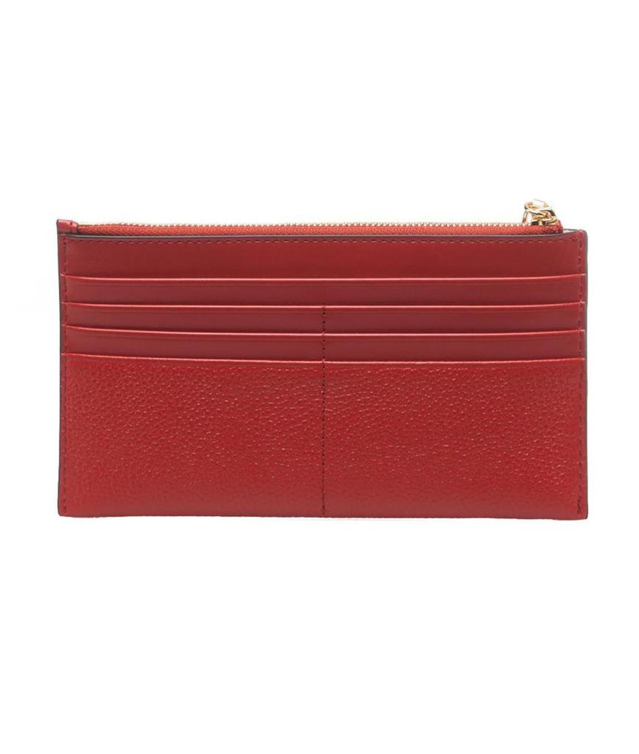 Michael Michael Kors Logo Plaque Zipped Wallet