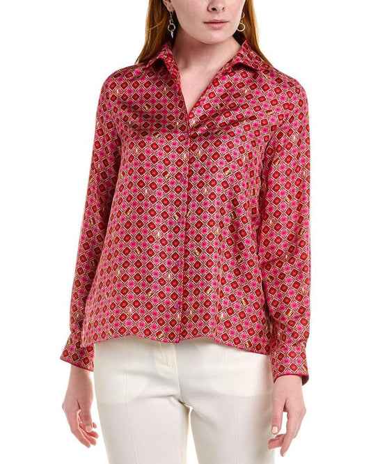 Max Mara Vampata Silk Shirt