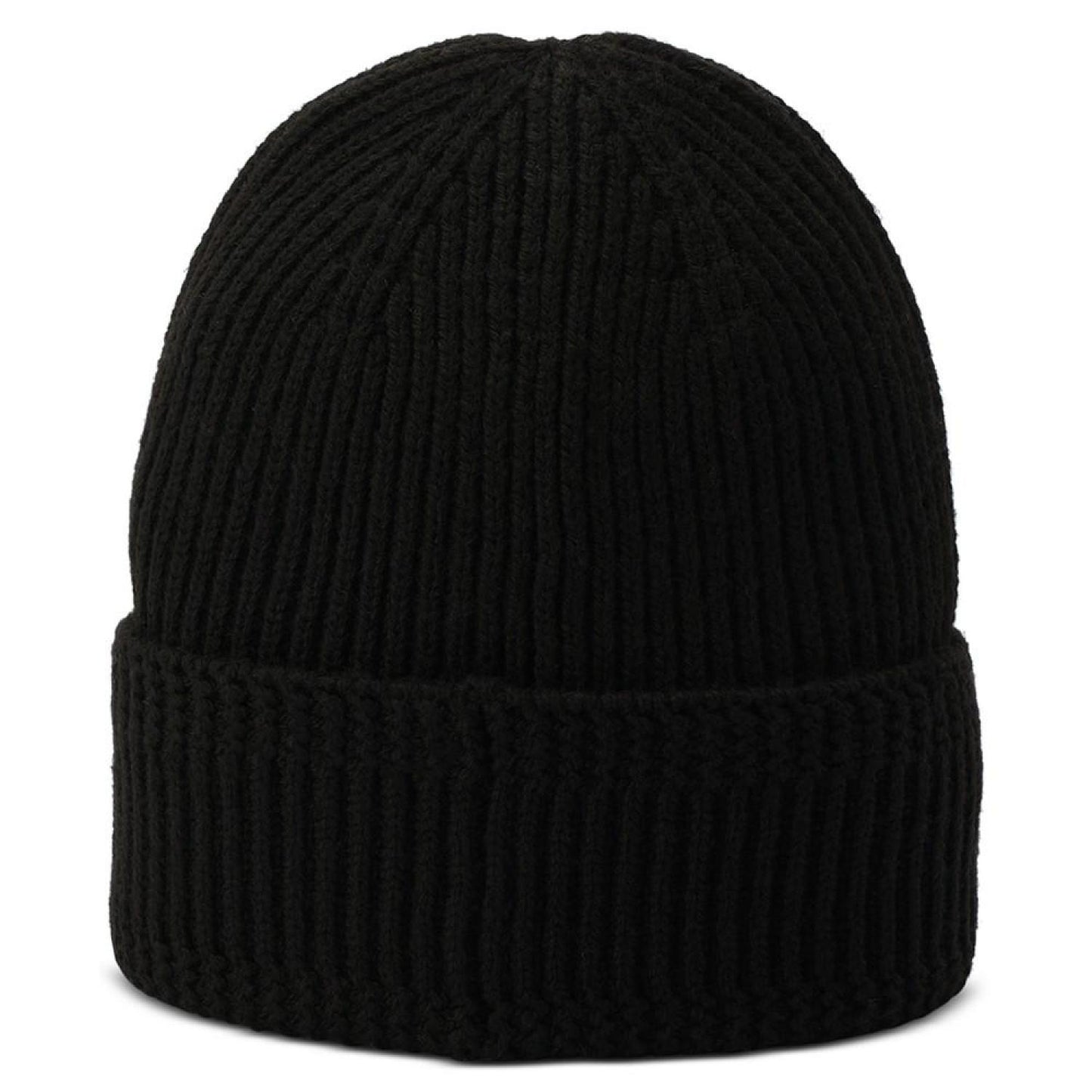 Men's Racked Ribbed Cuffed Logo Hat