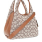 Coach Hadley Monogrammed Top Handle Bag