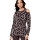 Logo Cold-Shoulder Top