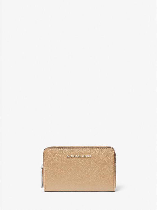 Small Pebbled Leather Wallet