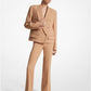 Double Crepe Sablé Cropped Jacket